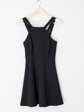 French Connection Black Mini Dress - Size 2
